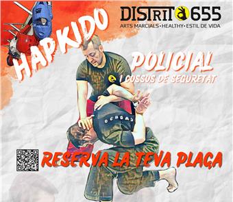 HAPKIDO POLICIAL<br/>Y CUERPOS DE SEGURIDAD